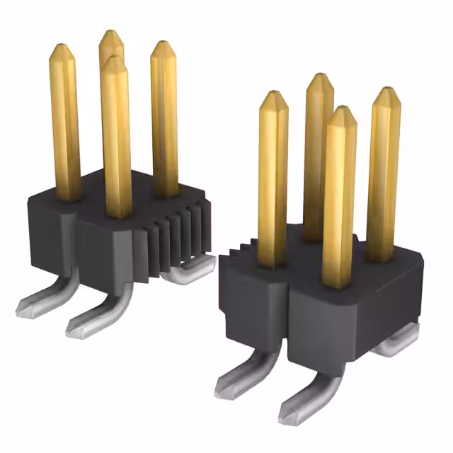 961260-6300-AR-PT 3M  Embases à broches mâles